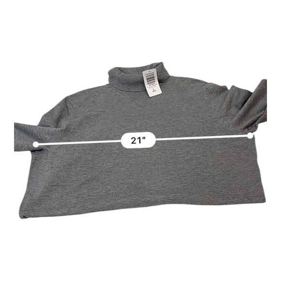 Torrid Womens 2X Gray Everyday Soft Turtleneck Pullover Sweater Plus Size‎ - Picture 7 of 13